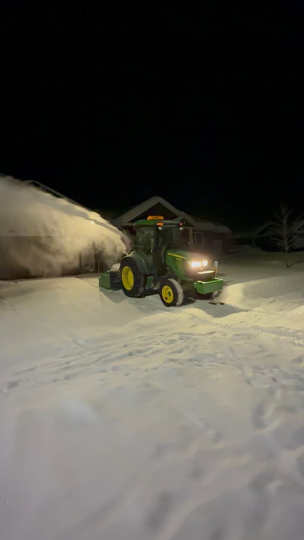 PVS SnowLand crew clearing a property after a snowfall — Ottawa Valley