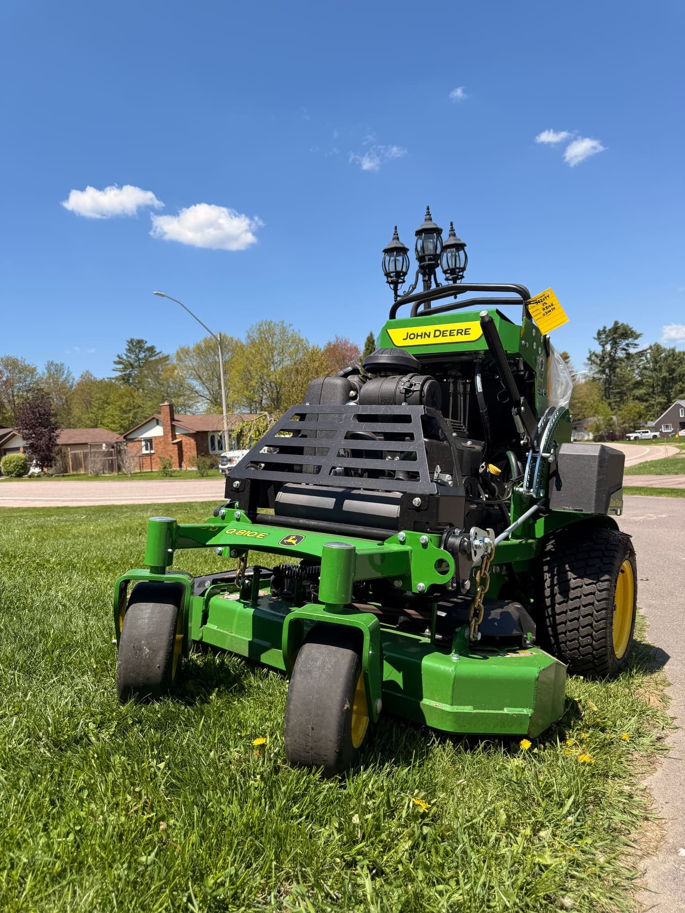 PVS LawnPros crew on a residential lawn — Ottawa Valley